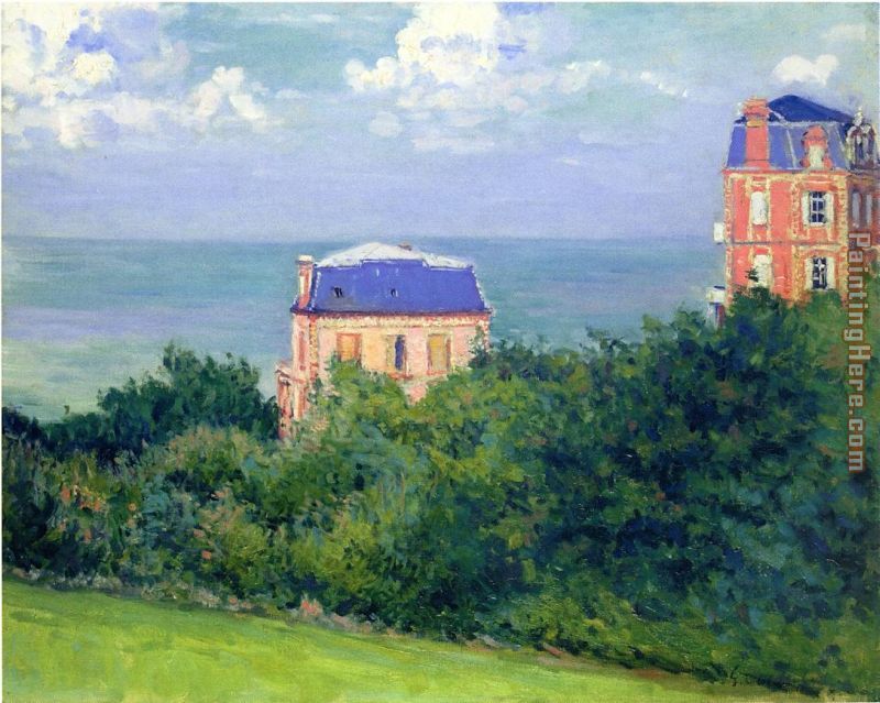 Gustave Caillebotte Villas at Villers-sur-Mer
